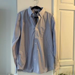NWT J.Crew Men’s Slim fit Blue Dress Shirt